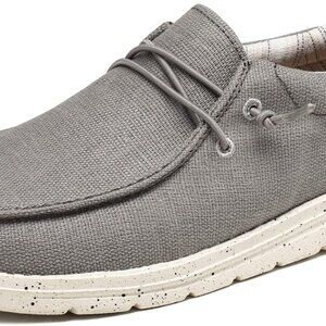 Women's Canvas Slip-on Loafers Casual Shoes Summer Comfortable Lightweight